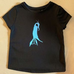 Custom made shirt, original artwork, size 2T
